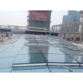 Environmental Steel Structure Space Frame Prefab Curtain Wall